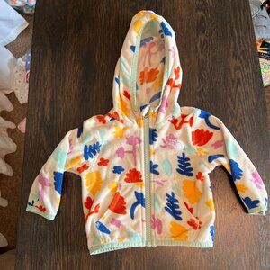 North Face Polar Fleece Full Zip Hoddie